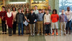 Russellville Middle School Jr. Beta Club inducted