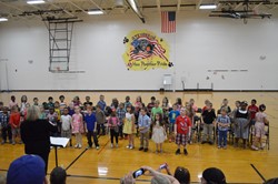 SES Kindergarten spring Musical, "Get Up And Grow", 5/12/16