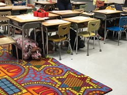 2nd graders participate in Great Shakeout