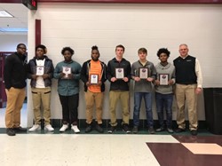 All-SKY Conference Football players