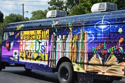 In Russellville, Reading is UNIVERSAL!!  Bookmobile "rolls" out, 8/18/17