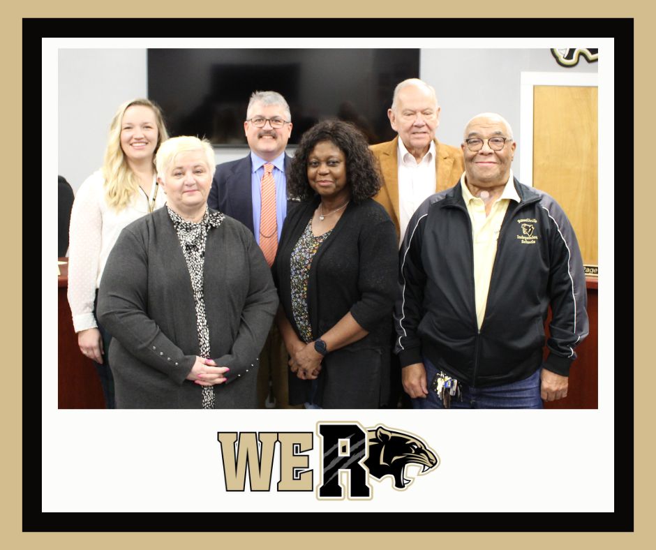 Picture of RISD Board Members from Left to Right: April Triplett, Davonna Page Larry Joe Begley, Lovis Patterson, James Milam, and Phillip West